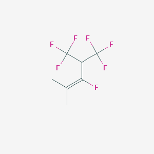 3,5,5,5-Tetrafluoro-2-methyl-4-(trifluoromethyl)pent-2-ene