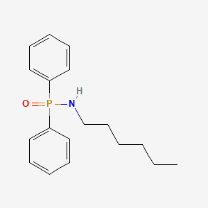 Phosphinic amide, N-hexyl-P,P-diphenyl-