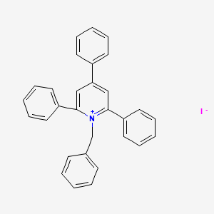 Pyridinium, 2,4,6-triphenyl-1-(phenylmethyl)-, iodide