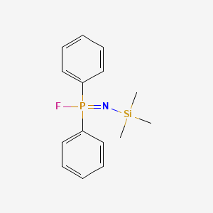 P,P-Diphenyl-N-(trimethylsilyl)phosphinimidic fluoride