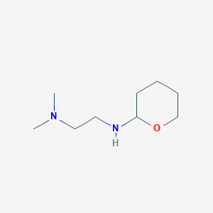 N~1~,N~1~-Dimethyl-N~2~-(oxan-2-yl)ethane-1,2-diamine