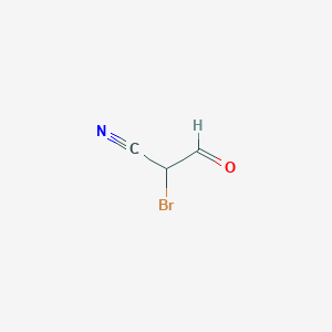 molecular formula C3H2BrNO B1454954 2-Bromo-3-oxopropanenitrile CAS No. 97925-42-3