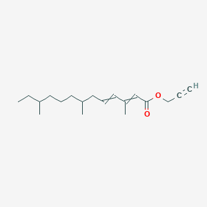 prop-2-ynyl 3,7,11-trimethyltrideca-2,4-dienoate