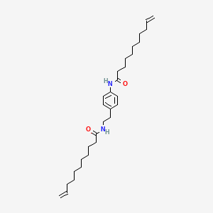 N-(4-{2-[(Undec-10-enoyl)amino]ethyl}phenyl)undec-10-enamide