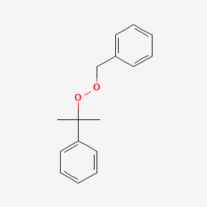 [2-(Benzylperoxy)propan-2-yl]benzene