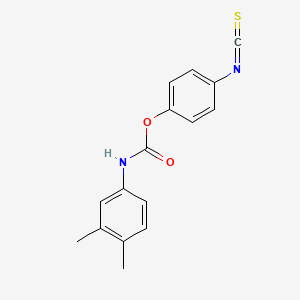 4-Isothiocyanatophenyl (3,4-dimethylphenyl)carbamate