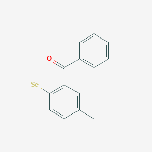 (2-Benzoyl-4-methylphenyl)selanyl