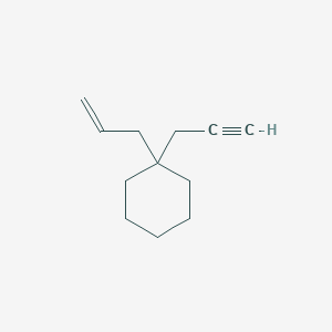 1-(Prop-2-en-1-yl)-1-(prop-2-yn-1-yl)cyclohexane