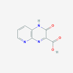 B1454960 2-Oxo-1,2-dihydropyrido[2,3-b]pyrazine-3-carboxylic acid CAS No. 91997-11-4
