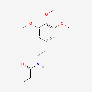 N-[2-(3,4,5-Trimethoxyphenyl)ethyl]propanamide