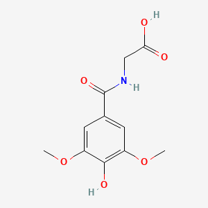 N-(4-Hydroxy-3,5-dimethoxybenzoyl)glycine