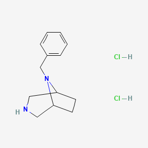 B1454965 8-Benzyl-3,8-diazabicyclo[3.2.1]octane dihydrochloride CAS No. 93428-55-8