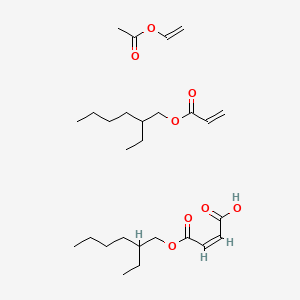 ethenyl acetate;(Z)-4-(2-ethylhexoxy)-4-oxobut-2-enoic acid;2-ethylhexyl prop-2-enoate