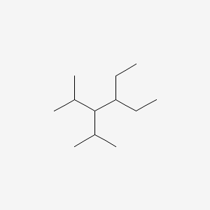 4-Ethyl-2-methyl-3-(propan-2-yl)hexane