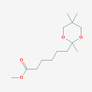 Methyl 6-(2,5,5-trimethyl-1,3-dioxan-2-YL)hexanoate