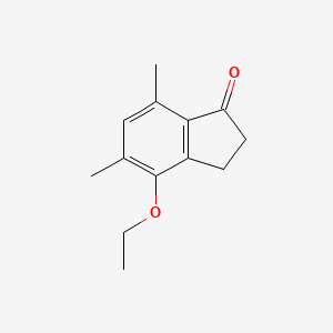 4-Ethoxy-5,7-dimethyl-2,3-dihydro-1H-inden-1-one