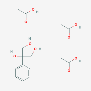 Acetic acid;2-phenylpropane-1,2,3-triol