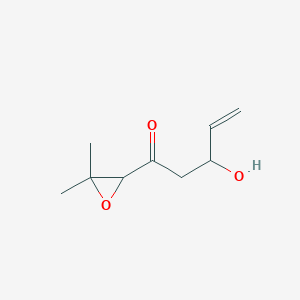 4-Penten-1-one, 1-(3,3-dimethyloxiranyl)-3-hydroxy-