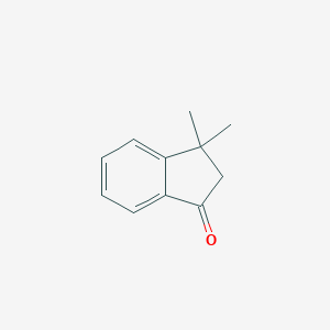 molecular formula C11H12O B145499 3,3-Dimethyl-1-indanone CAS No. 26465-81-6