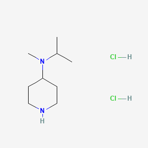 B1454991 N-methyl-N-(propan-2-yl)piperidin-4-amine dihydrochloride CAS No. 548769-26-2