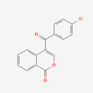 4-(4-Bromobenzoyl)-1H-2-benzopyran-1-one