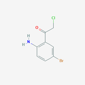 Ethanone, 1-(2-amino-5-bromophenyl)-2-chloro-