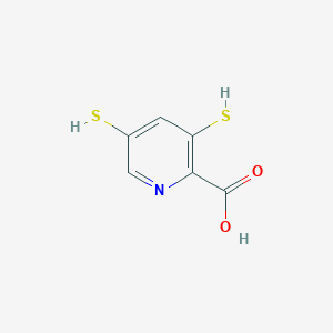 3,5-Bis(sulfanyl)pyridine-2-carboxylic acid