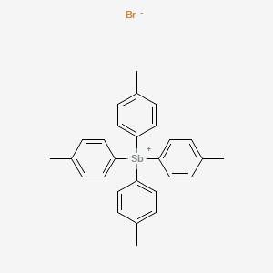 Tetrakis(4-methylphenyl)stibanium bromide