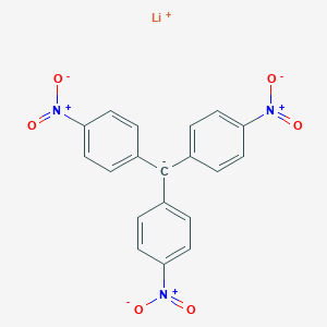 molecular formula C19H12LiN3O6 B14550168 Lithium tris(4-nitrophenyl)methanide CAS No. 62122-51-4