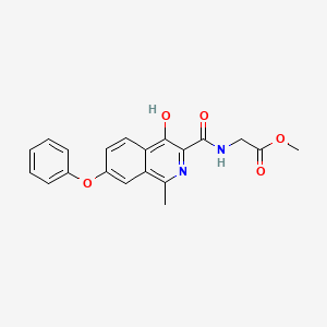 molecular formula C20H18N2O5 B1455046 Roxadustat 杂质 2 CAS No. 1421312-36-8