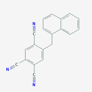 molecular formula C20H11N3 B14550521 Agn-PC-0N5dmp CAS No. 62103-79-1