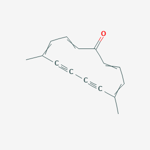 5,10-Dimethylcyclotrideca-2,4,10,12-tetraene-6,8-diyn-1-one