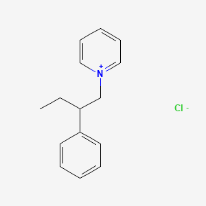 1-(2-Phenylbutyl)pyridin-1-ium chloride