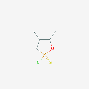 2-Chloro-4,5-dimethyl-2,3-dihydro-1,2lambda~5~-oxaphosphole-2-thione