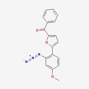 [5-(2-Azido-4-methoxyphenyl)furan-2-yl](phenyl)methanone