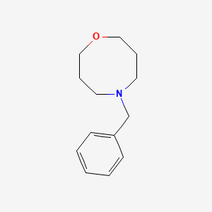 2H-1,5-Oxazocine, hexahydro-5-(phenylmethyl)-