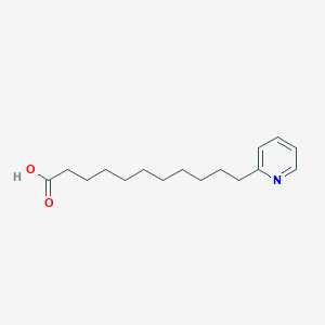 11-(Pyridin-2-YL)undecanoic acid