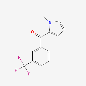 (1-Methyl-1H-pyrrol-2-yl)[3-(trifluoromethyl)phenyl]methanone