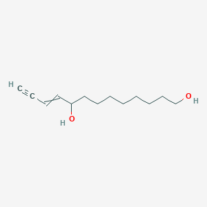 Tridec-10-en-12-yne-1,9-diol