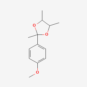 2-(4-Methoxyphenyl)-2,4,5-trimethyl-1,3-dioxolane