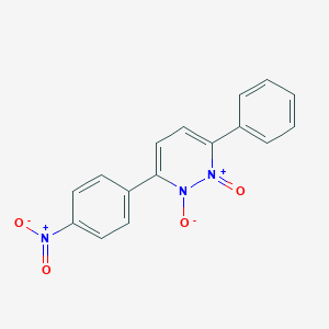 3-(4-Nitrophenyl)-1-oxo-6-phenylpyridazin-1-ium-2(1H)-olate