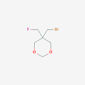 5-(Bromomethyl)-5-(fluoromethyl)-1,3-dioxane