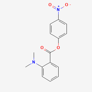 4-Nitrophenyl 2-(dimethylamino)benzoate