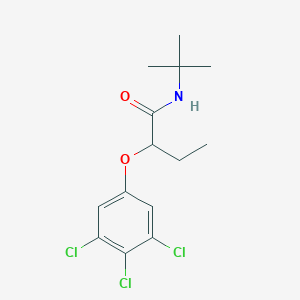 N-tert-Butyl-2-(3,4,5-trichlorophenoxy)butanamide