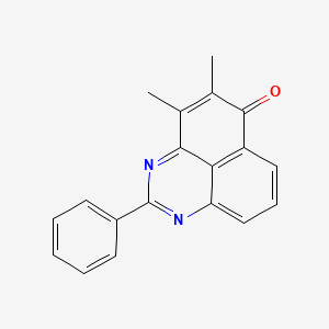 4,5-Dimethyl-2-phenyl-6H-perimidin-6-one