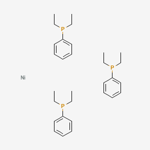 Diethyl(phenyl)phosphane;nickel