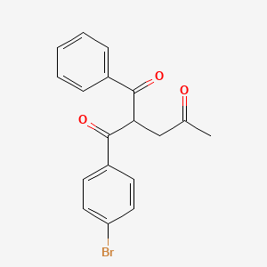 2-Benzoyl-1-(4-bromophenyl)pentane-1,4-dione