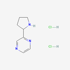 B1455109 2-Pyrrolidin-2-yl-pyrazine dihydrochloride CAS No. 1361116-60-0