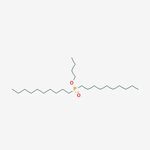 molecular formula C24H51O2P B14551134 Butyl didecylphosphinate CAS No. 62230-99-3