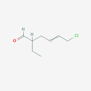 6-Chloro-2-ethylhex-4-enal